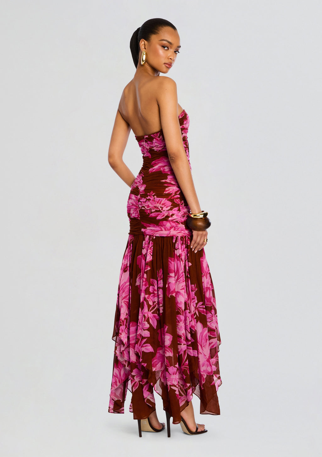 Teryn Silk Chiffon Dress