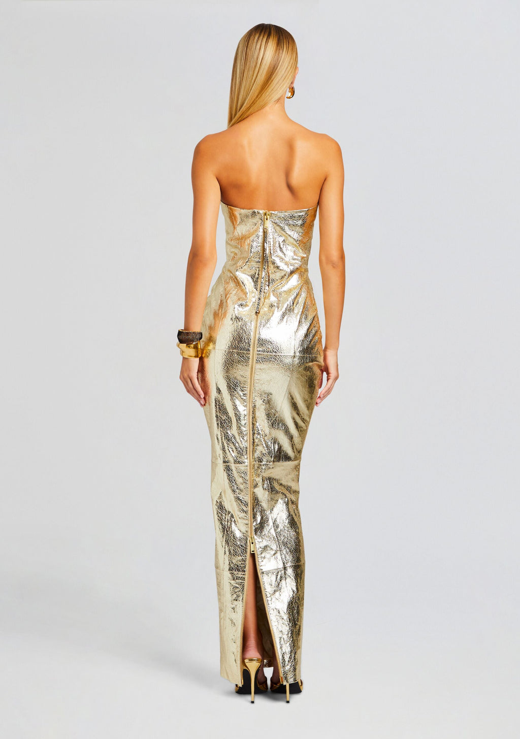 Lavonne Leather Dress