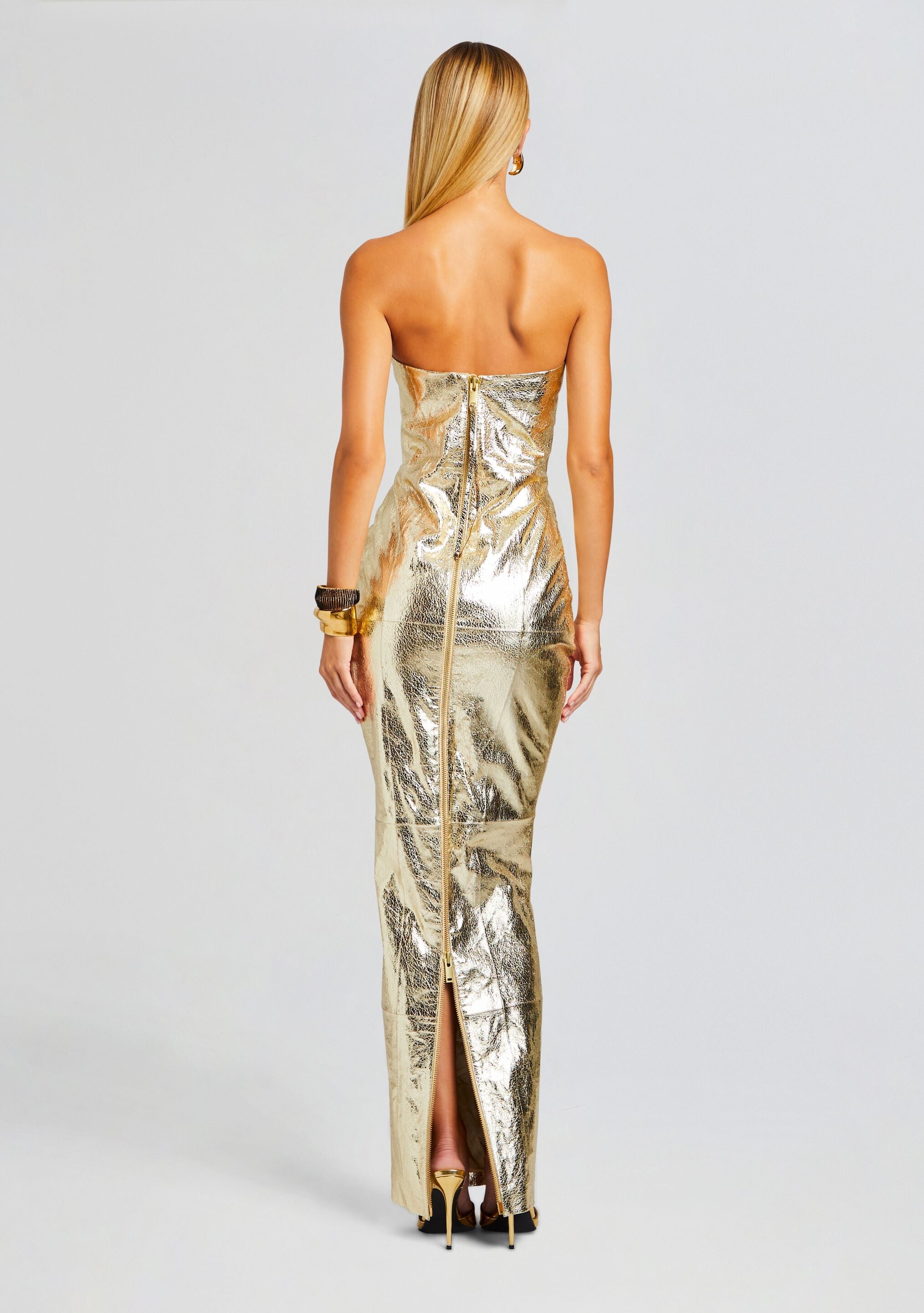 Lavonne Leather Dress