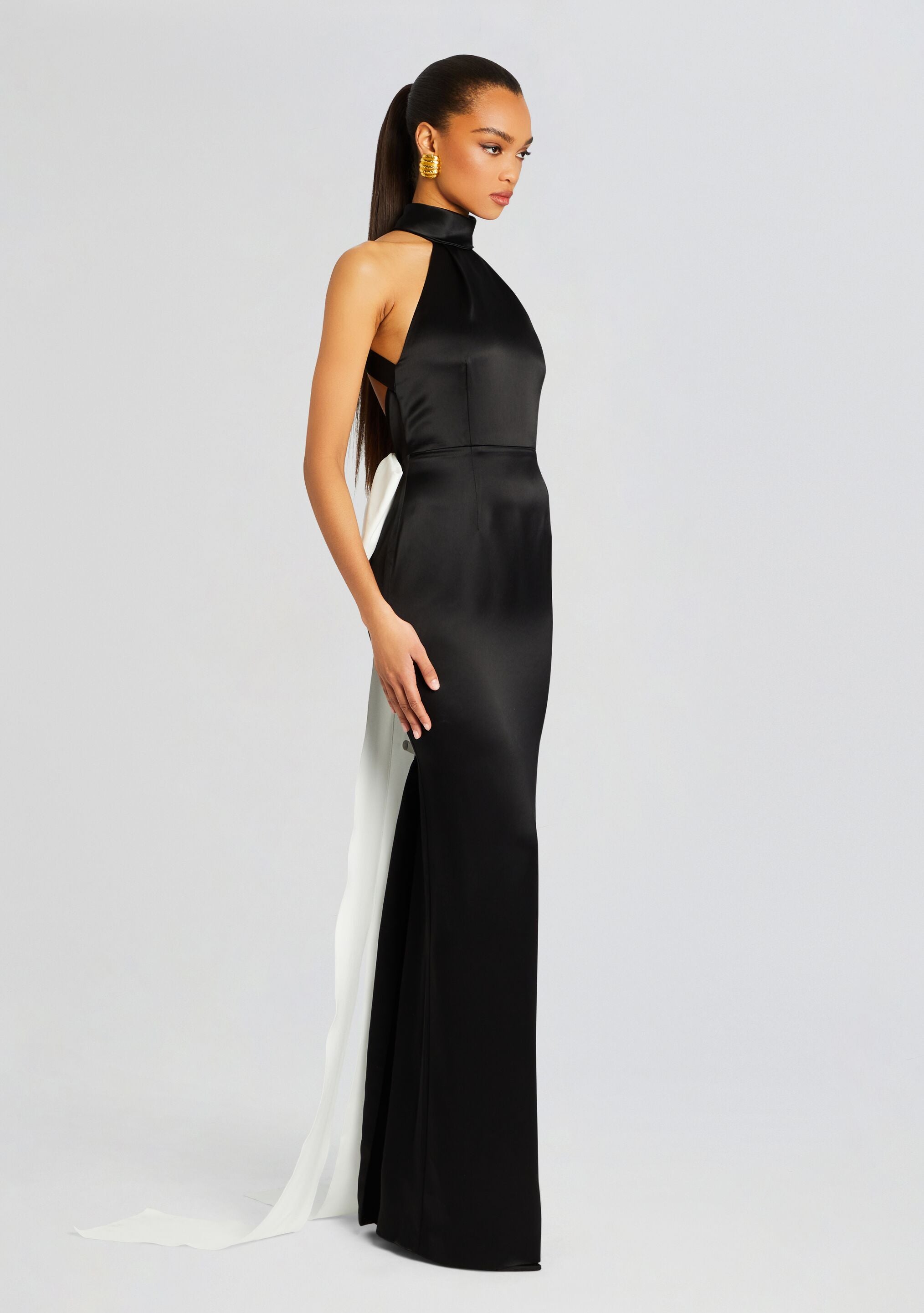 Bristol Bow Evening Dress