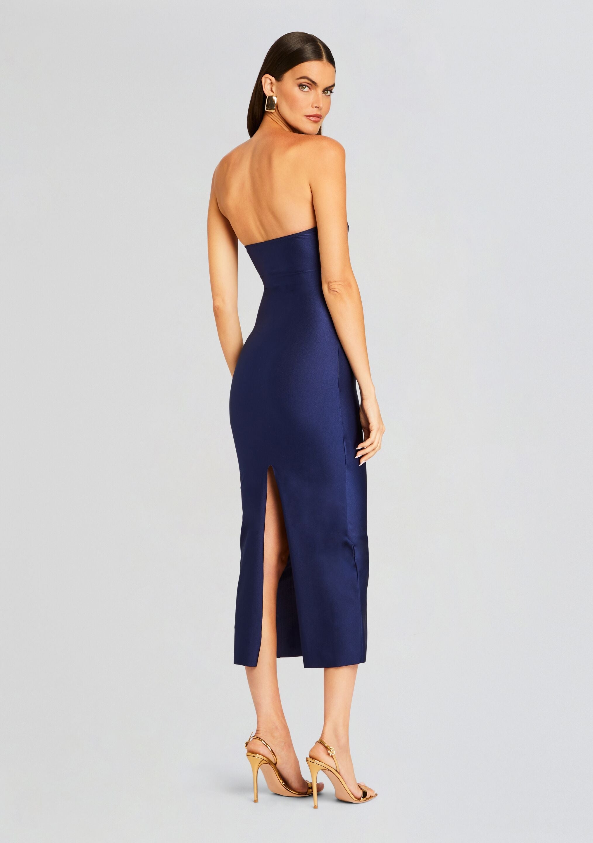 Lily Lycra Maxi Dress