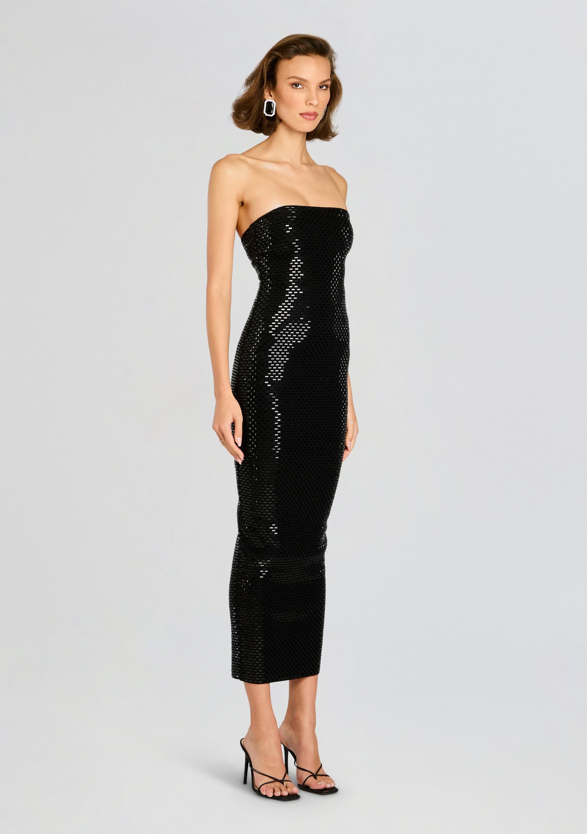 Karrah Embellished Knit Dress