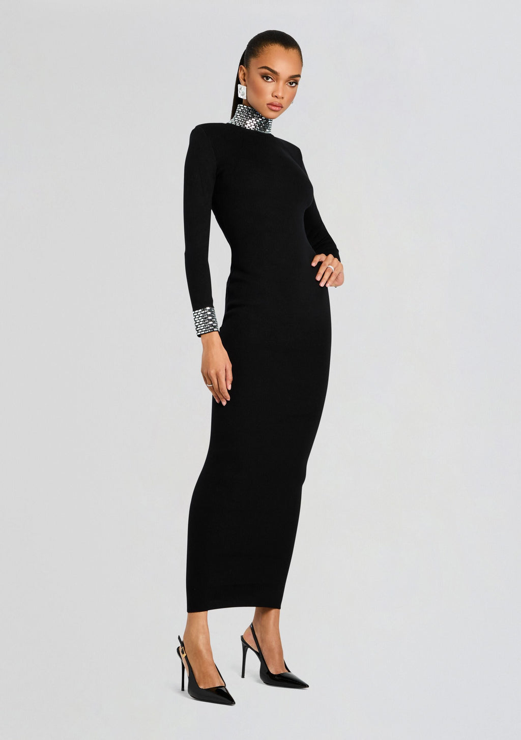 Monroe Embellished Knit Dress