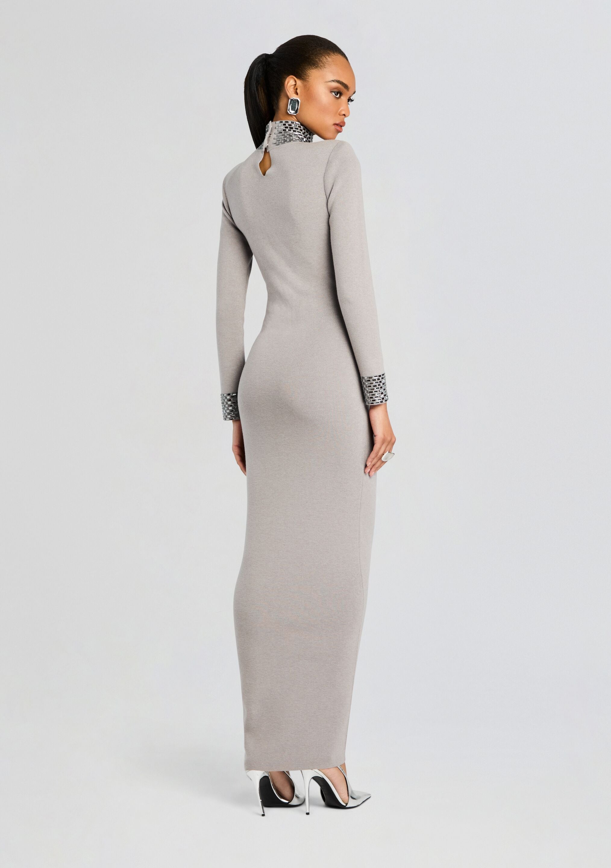 Monroe Embellished Knit Dress