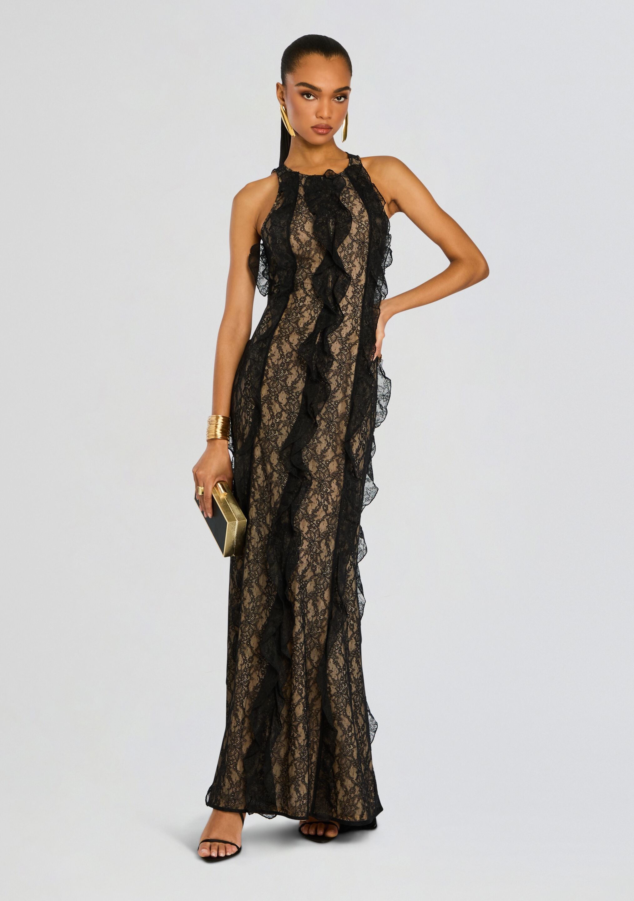 Lace Evening Dress