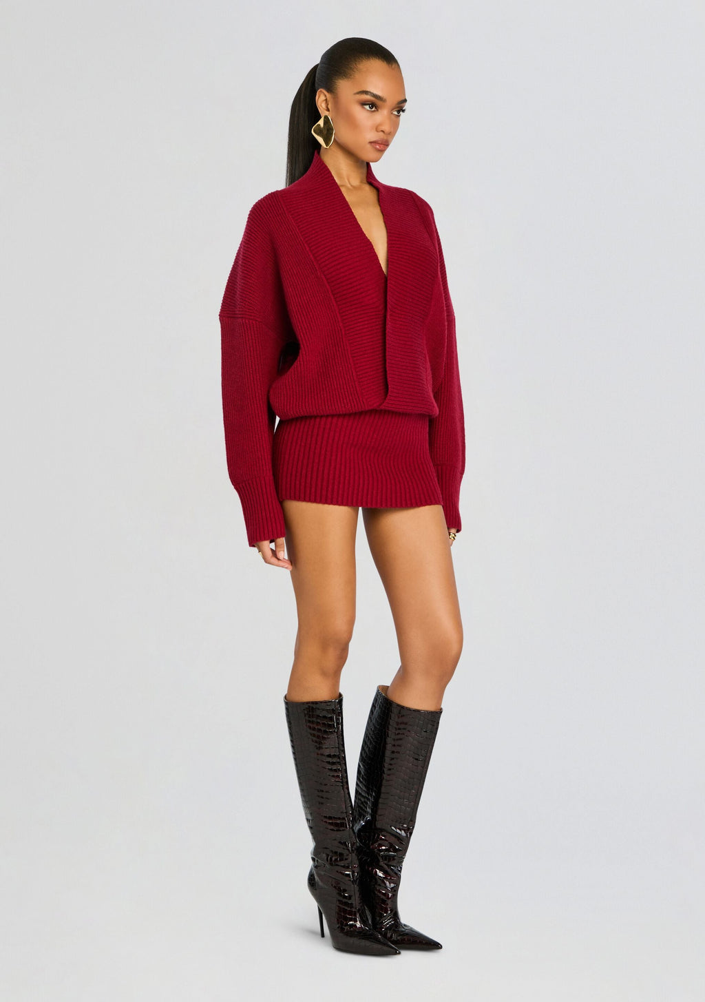 Neva Knit Sweater Dress