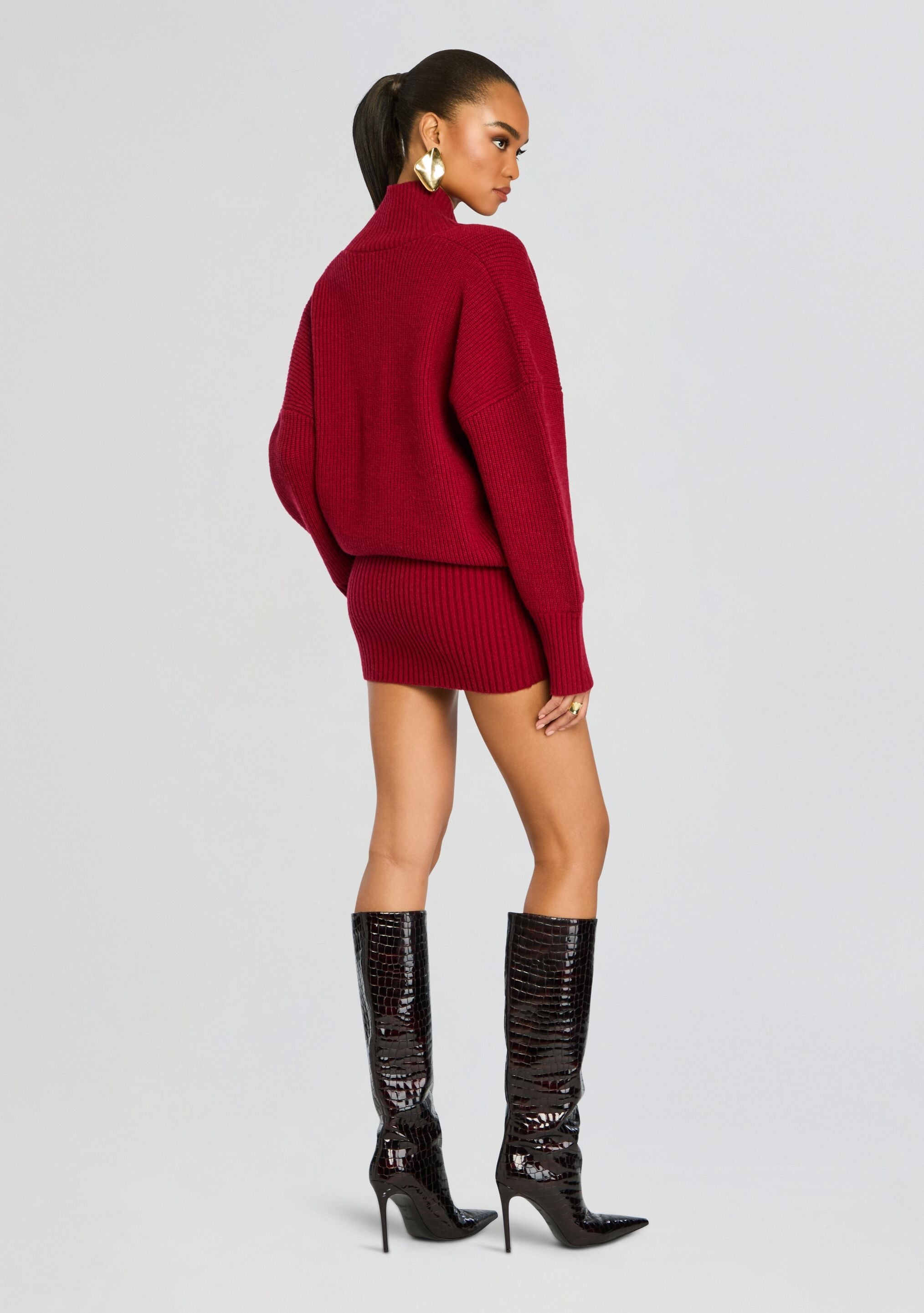 Neva Knit Sweater Dress