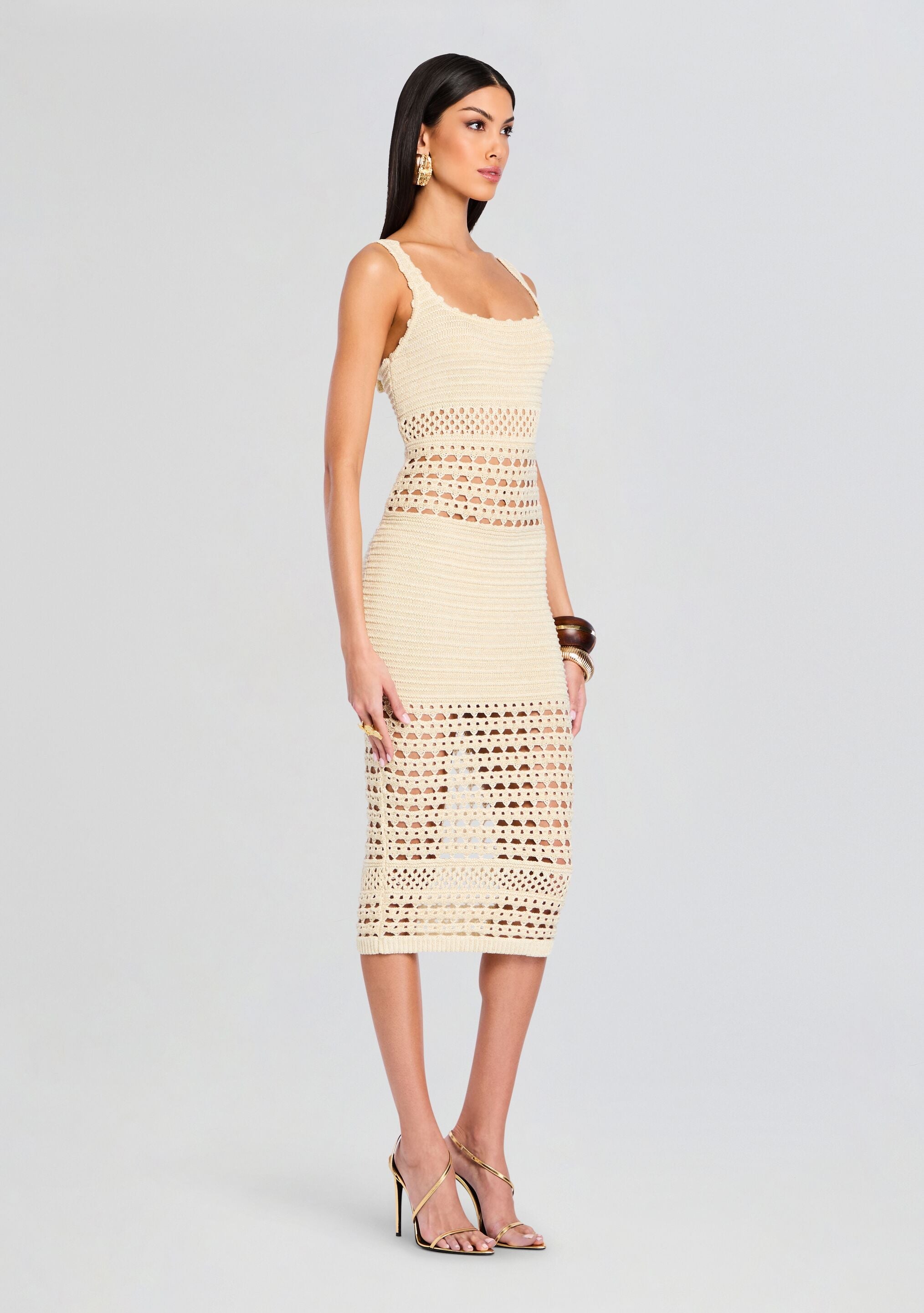 Avril Knit Crochet Dress