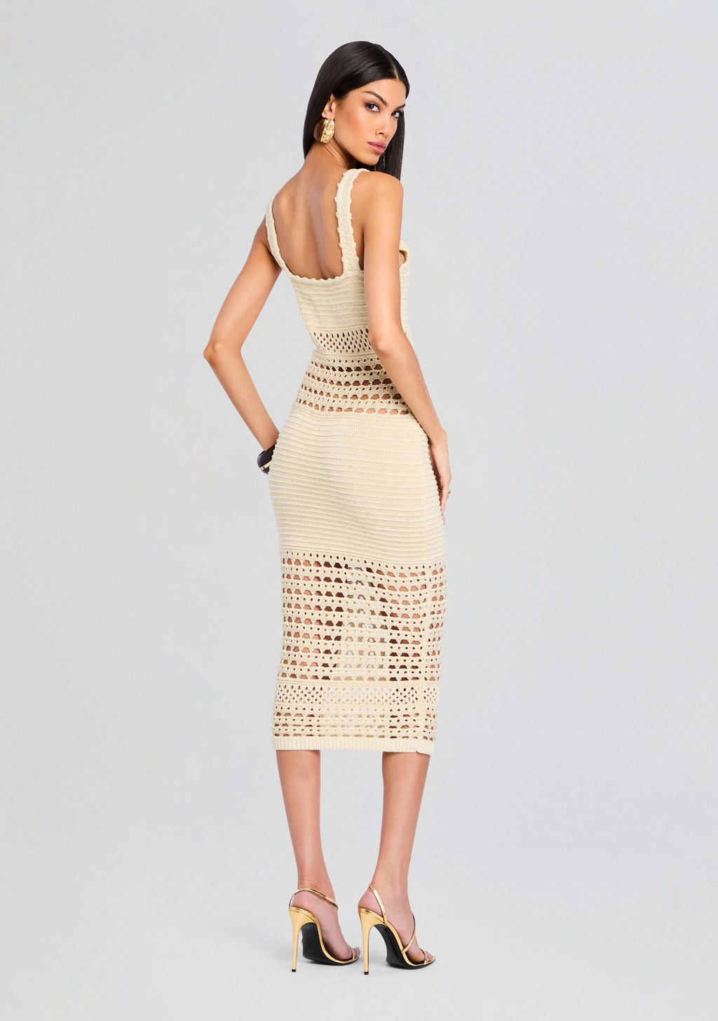 Avril Knit Crochet Dress