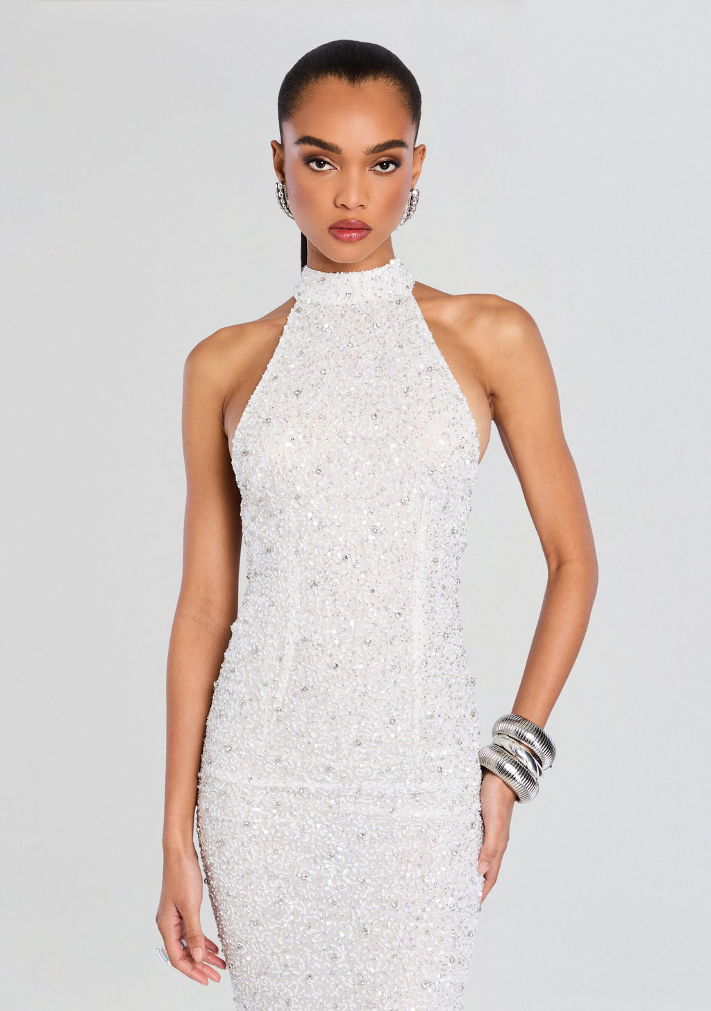 Olivia Midi Sequin Dress