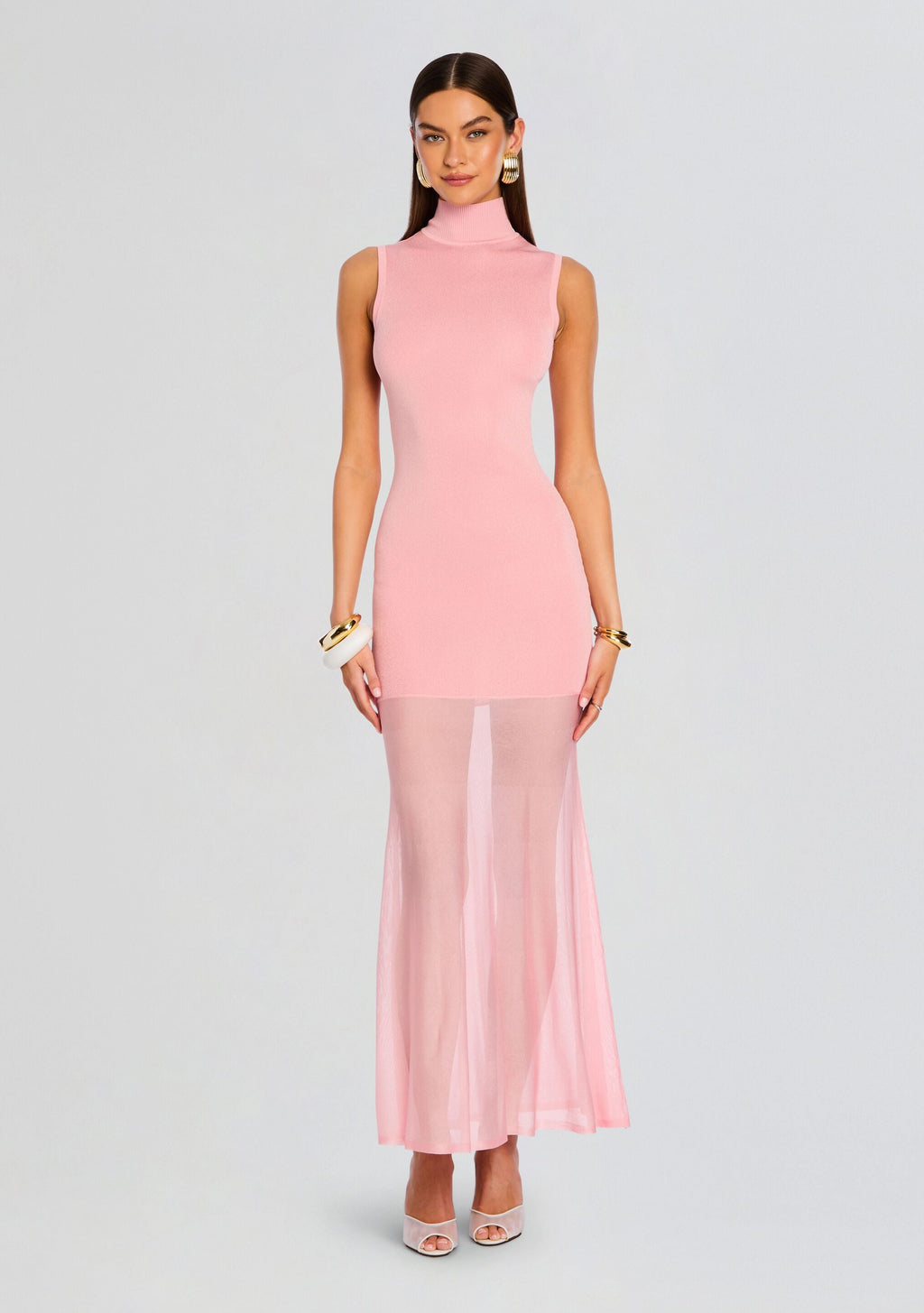 Amine Knit Maxi Dress