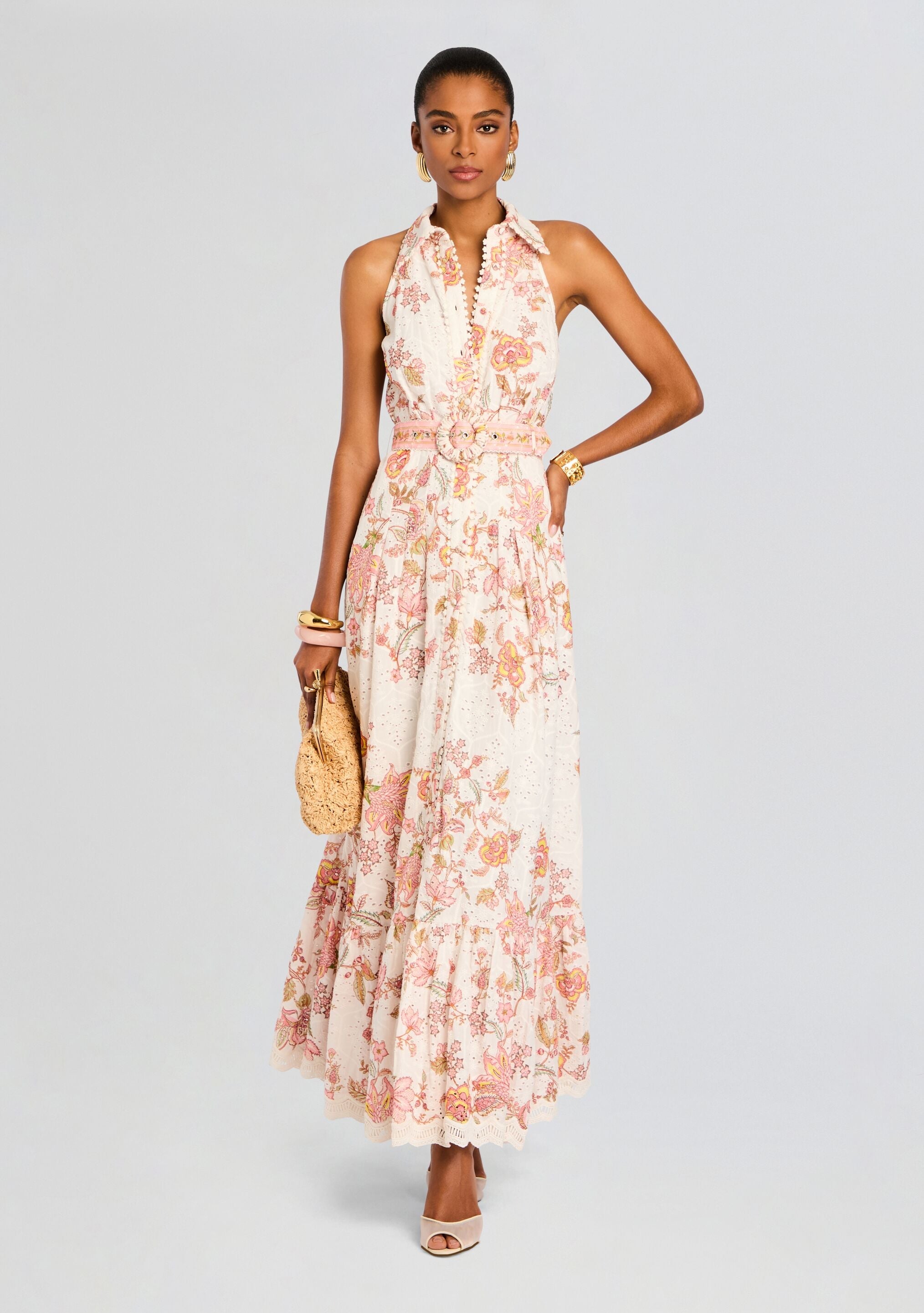 Niti Long Shirt Dress