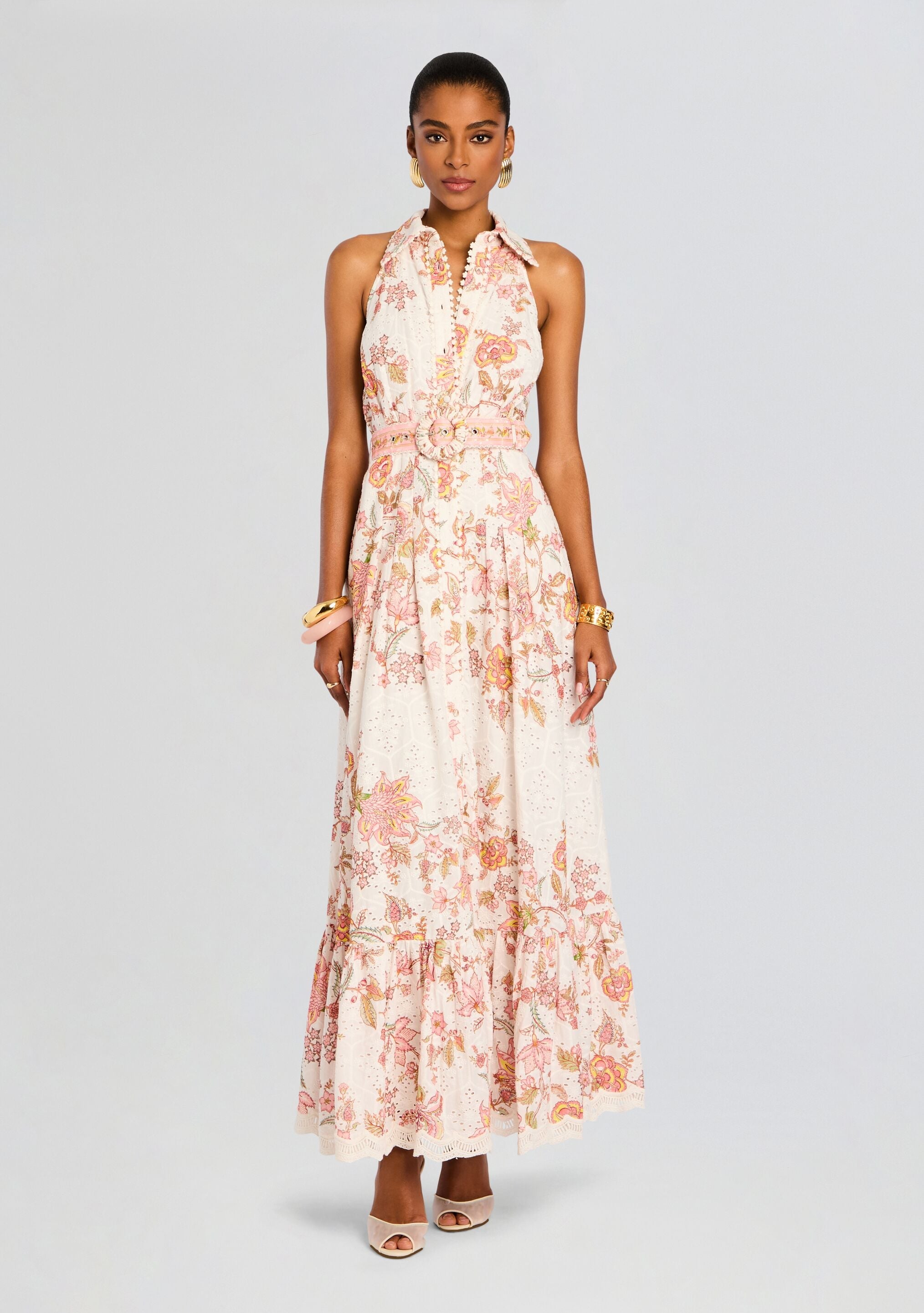 Niti Long Shirt Dress