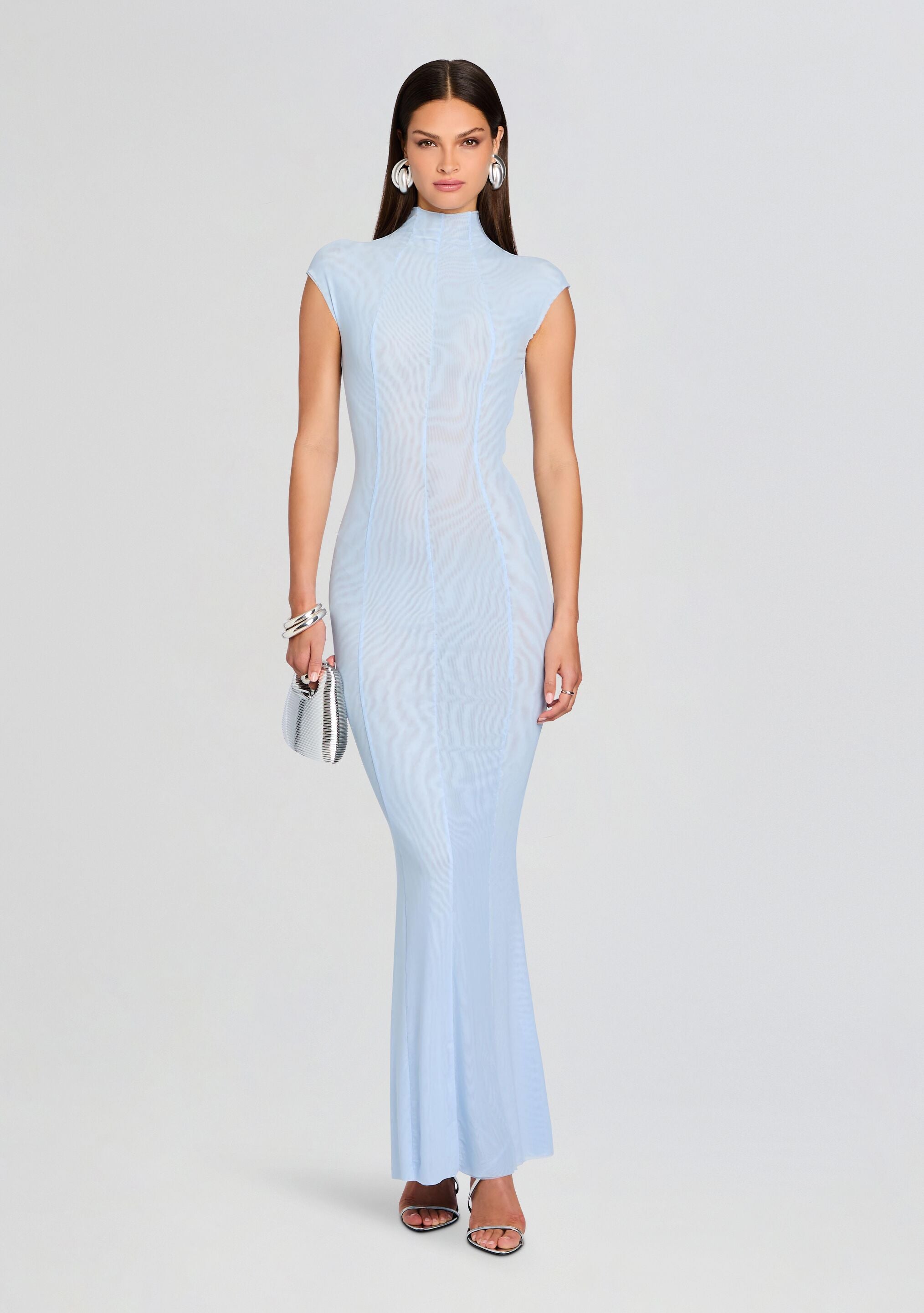 Laissa Mesh Maxi Dress