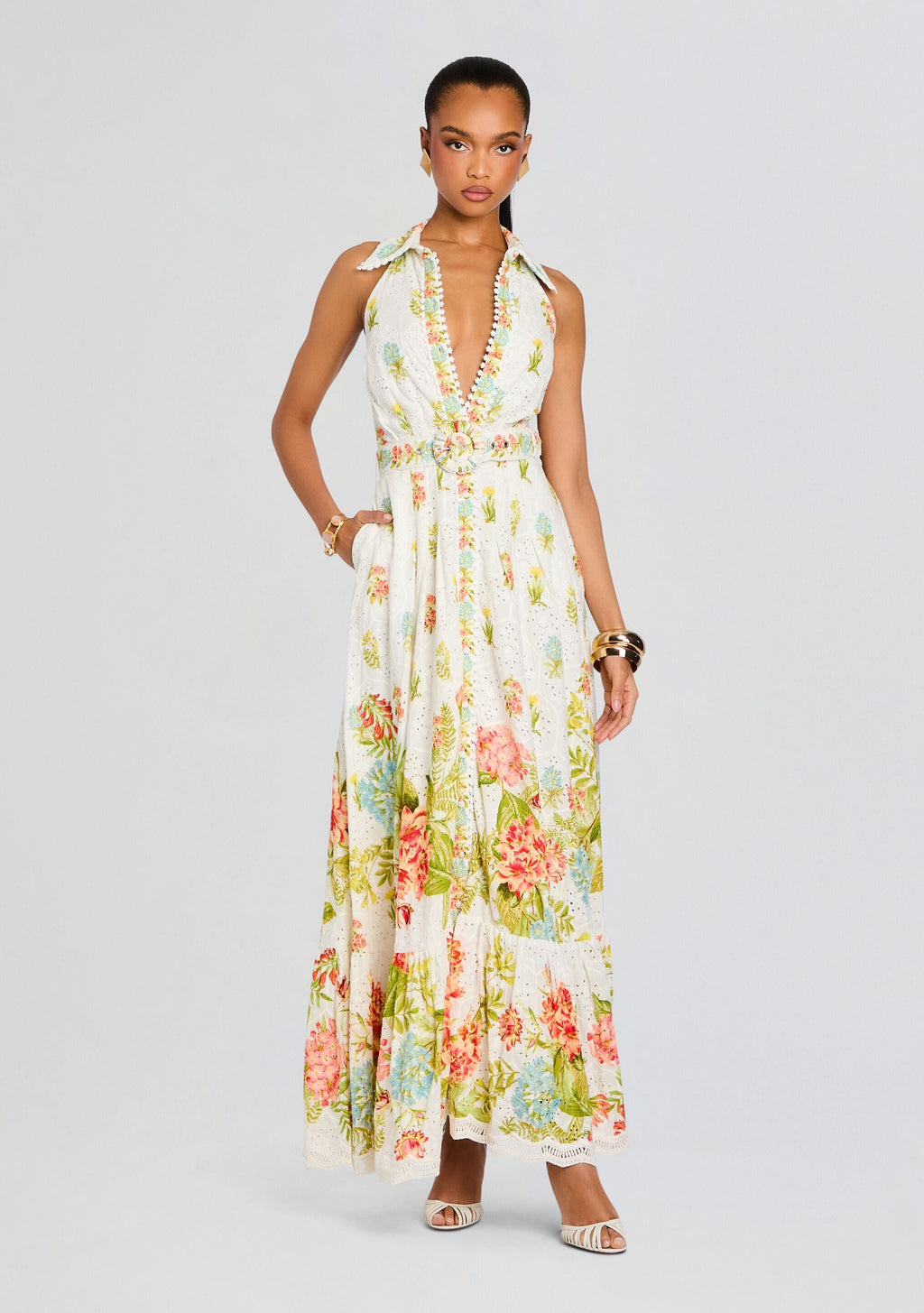 Dhun Long Shirt Dress