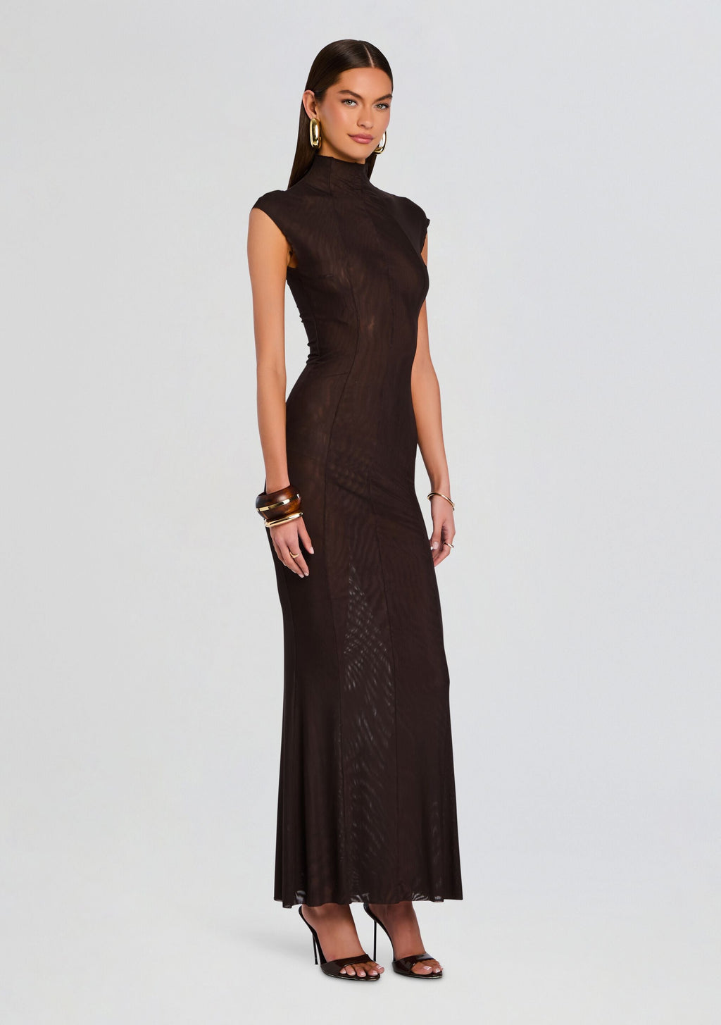 Laissa Mesh Maxi Dress